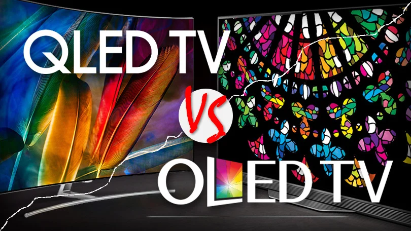 تلویزیون QLED با OLED 
