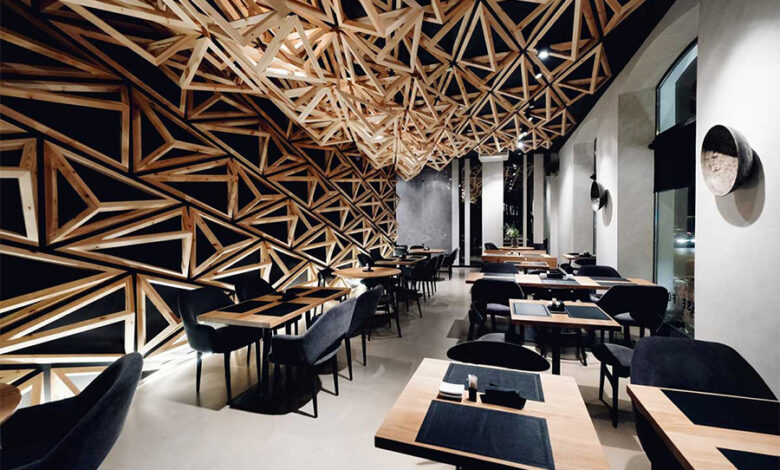 انواع دکوراسیون کافه