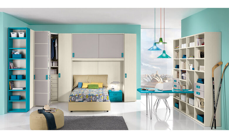 دکوراسیون اتاق خواب پسرانه