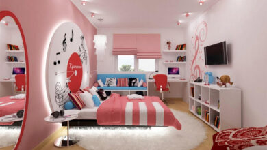 دکوراسیون اتاق دخترانه رویایی