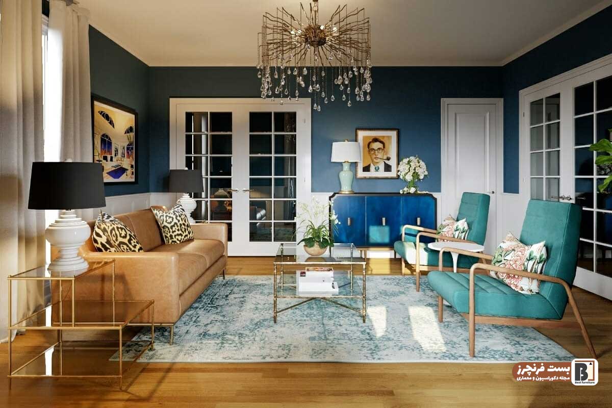 ایده های خلاقانه برای طراحی اتاق نشیمن کوچک و شیک