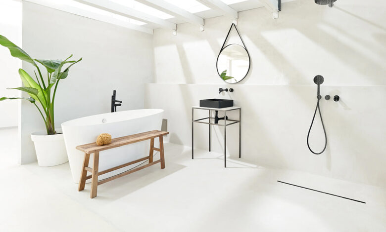 خدمات میکروسمنت حمام و سرویس بهداشتی