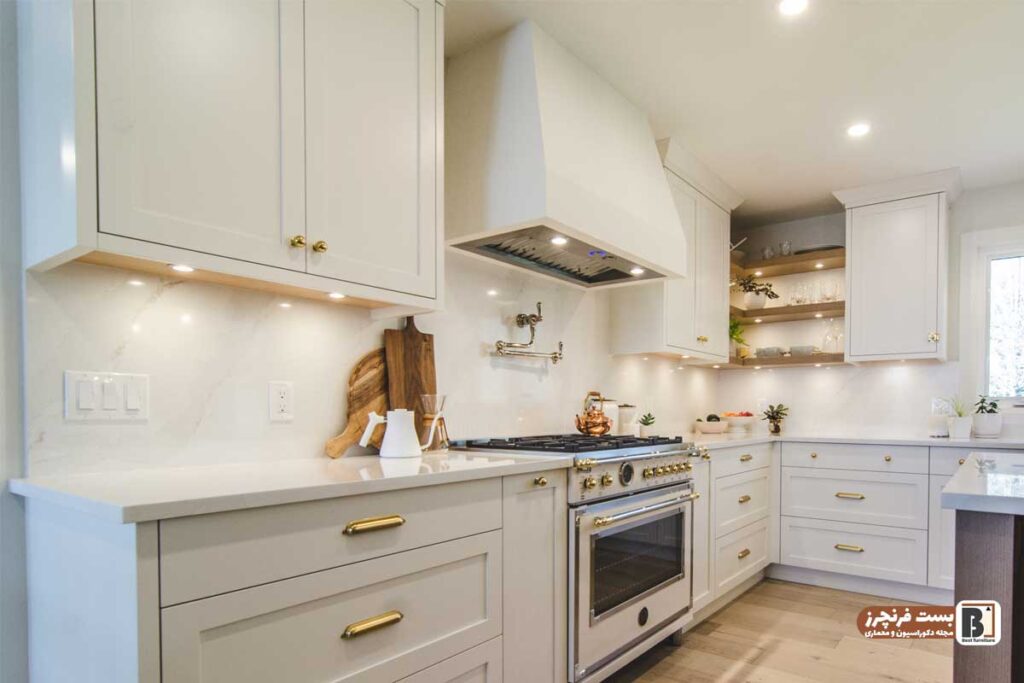 نورپردازی داخل و زیر کابینت